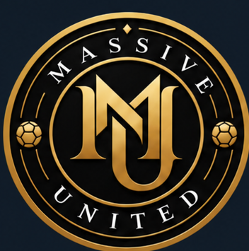 Official Massive United Gold Monogram crest, winning Discord vote